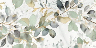 Elise Blanco 40x80 декор глянцевый