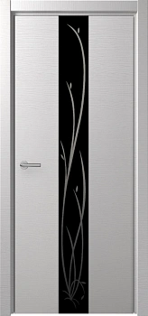 H-4 зеркало черное с рисунком