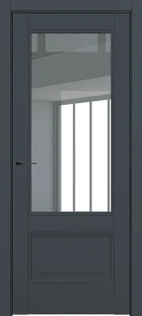 Турин ДО Baguette B5 стекло прозрачное Графит премьер мат Турин ДО Baguette B5 стекло прозрачное Графит премьер мат