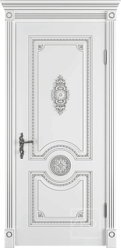 Грета ДГ 3D патина серебро PS