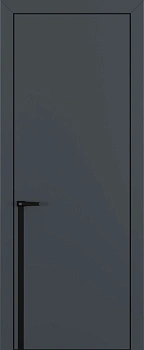 Квалитет К21 Графит премьер мат ALU Черная с 4-х молдинг черный (Mb)