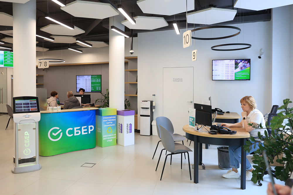 Комплексный ремонт флагманского офиса ОАО «Сбер Банк» в Бобруйске