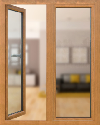 Цветное окно Имбирный дуб VLF