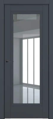 Неаполь ДО Baguette B3 стекло прозрачное Графит премьер мат