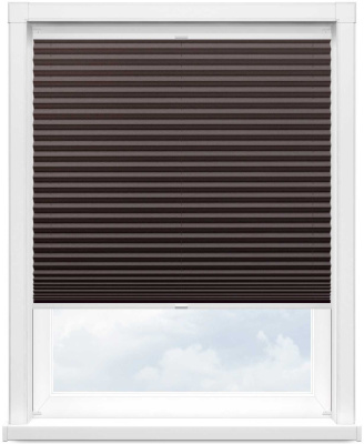 Креп перла 2871 т. коричневый, 235см