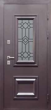 Termo 3 Шоколад Велюр белый софт с фигурной вставкой