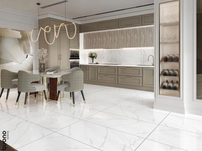 Керамогранит Buono Ceramica Marble Carrara Livia Glossy