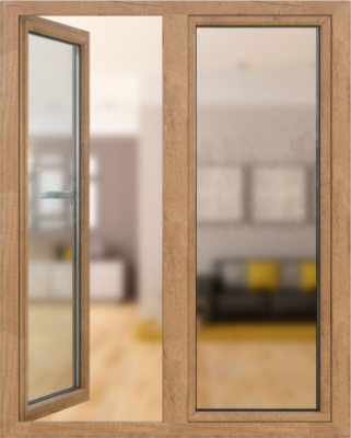 Цветное окно Пустынный дуб