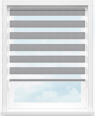 Зебра ЛОРА 1852 серый, 300 см