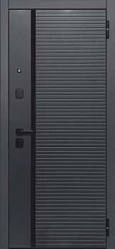 Гарда 9 см Черное Зеркало Эмалит белый