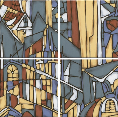 Витраж панно 30х30