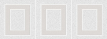 Вилланелла декор геометрия белый 15х40