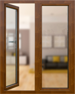 Цветное окно Орех V Цветное окно Орех V