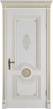 Greta Art Cloud Bianco classic патина золото PG