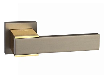 Ручка Tecno 042-15E квадрат TITANIUM/GP ZAMAK ORO&ORO