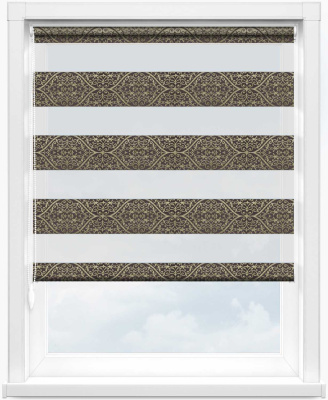 Зебра БЕРГАМА 2870 коричневый, 280 см