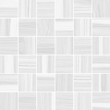 Blackwood мозаика белый 30х30