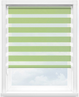 Зебра СТАНДАРТ 5850 св.зеленый 280 см Зебра СТАНДАРТ 5850 св.зеленый 280 см