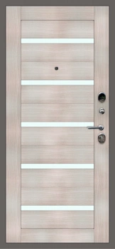 M30 вс. вн. Белое стекло Лиственница беленая