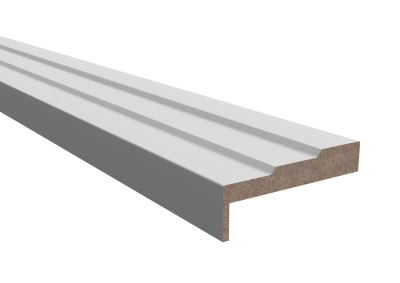 Наличник Witon фигурный №35 т/скопич. White