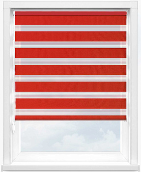 Зебра СТАНДАРТ 4075 красный, 280 см