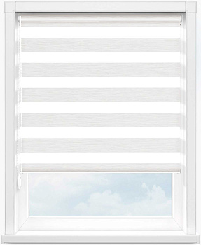 Зебра ЛОТОС 0225 белый, 280 см