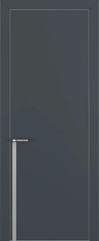 Квалитет К21 Графит премьер мат ALU Серая с 4-х молдинг серебро (Mh)