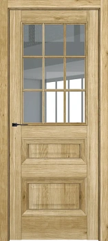 Ампир ДО Baguette АК B1 стекло прозрачное Голд вуд