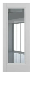 Неаполь ДО Baguette B2 стекло прозрачное Матовый серый