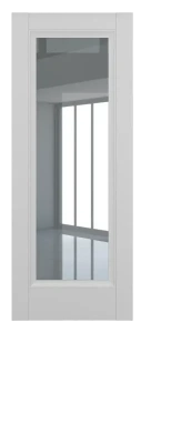 Неаполь ДО Baguette B2 стекло прозрачное Матовый серый