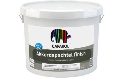Caparol Akkordspachtel finish. Готовая финишная шпатлёвка