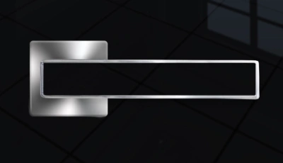  Ручка Адель квадрат CP Черный люкс