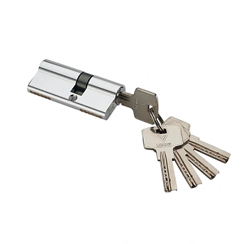 Цилиндровый механизм AL Ключ/ключ (А6Р3040) 70 30/40 Алюминий (AL)+латунь Lockit