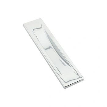 Ручка купе прямоугольная SDH-5 Блестящий хром (Ручка для раздвижных дверей квадрат CP Arni)