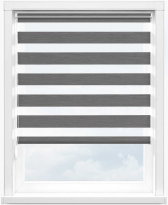 Зебра МОНТАНА 1908 графит, 280см