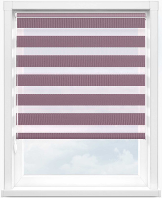 Зебра ТЕТРИС 4284 лиловый, 280 см