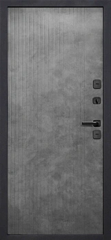 ISOTERMA Букле графит Бетон лофт грей