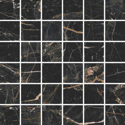 Marquina Gold мозаика полированная 29,7х29,7 Marquina Gold мозаика полированная 29,7х29,7