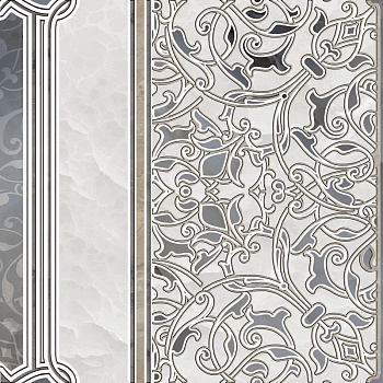 Demetra декор прямой светло-серый 41,8х41,8 Demetra декор прямой светло-серый 41,8х41,8