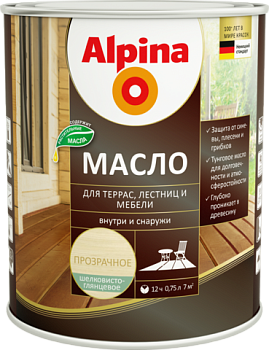 Alpina Масло для террас, лестниц и мебели
