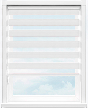 Зебра ЛОРА 0225 белый, 300 см