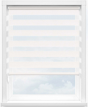 Зебра ТЕТРИС 0225 белый, 280 см