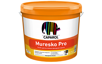 Muresko Pro. Особо цветостойкая гибридная фасадная краска с возможностью колеровки Muresko Pro. Особо цветостойкая гибридная фасадная краска с возможностью колеровки