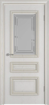 Antique 3 Crystal Cloud Bianco classic патина золото PG