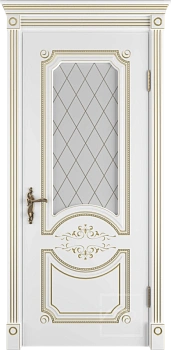 Милана эст. ДО 3D матовое с рисунком патина золото