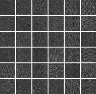Про Дабл мозаика черный 30х30 Про Дабл мозаика черный 30х30