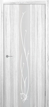 ST13 ДО зеркало матовое с рисунком