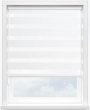 Зебра ПАРМА 0225 белый, 280 см