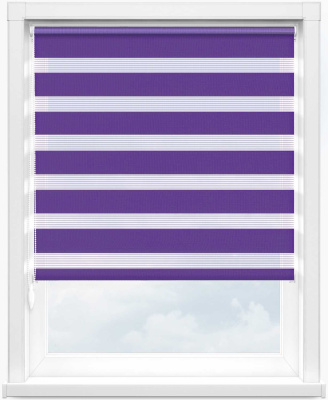 Зебра СТАНДАРТ 4824 сиреневый, 280 см