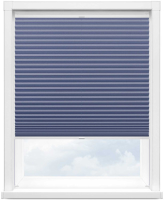 Креп перла 5252 синий, 235см